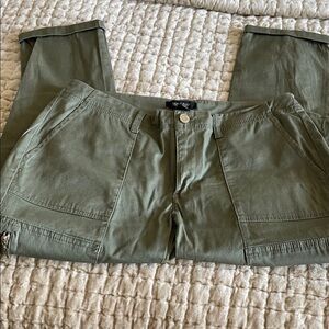 White House Black Market Olive Cargo Pants